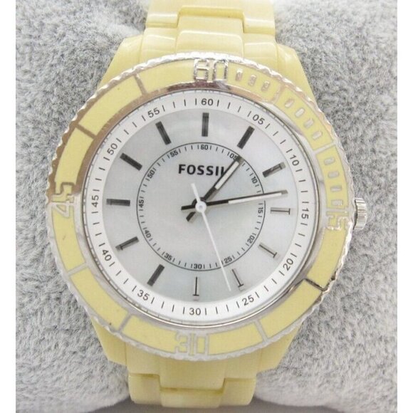 Women's Fossil Quartz WR Analog 39mm Dial Causal Round Watch (E315) - Picture 1 of 10